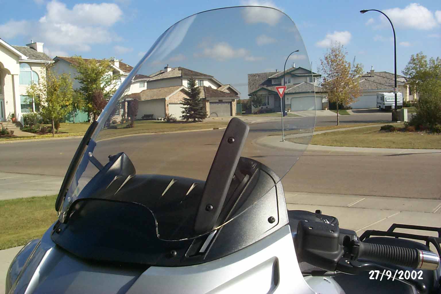 Tinted Windshield, Stock + 4"